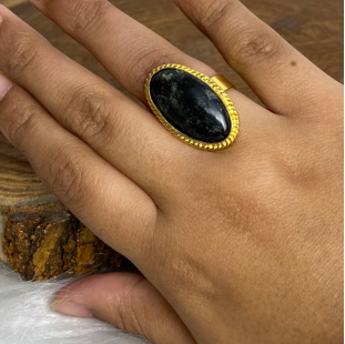 Jasper  stone ring 