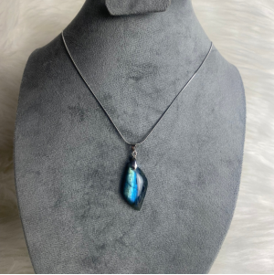 Labrodite  stone necklace