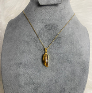  tiger's eye stone necklace