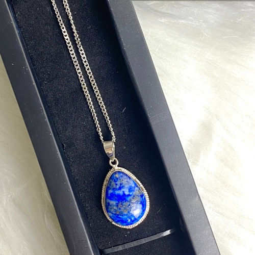 Lapis Lazuli stone necklace
