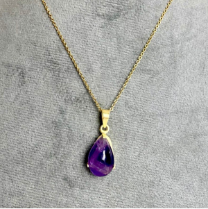 amethyst stone necklace 