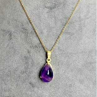 amethyst stone necklace 