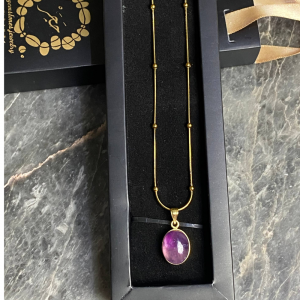 amethyst stone necklace 