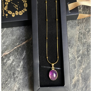 amethyst stone necklace 