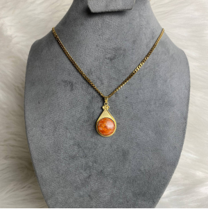Sun stone necklace 