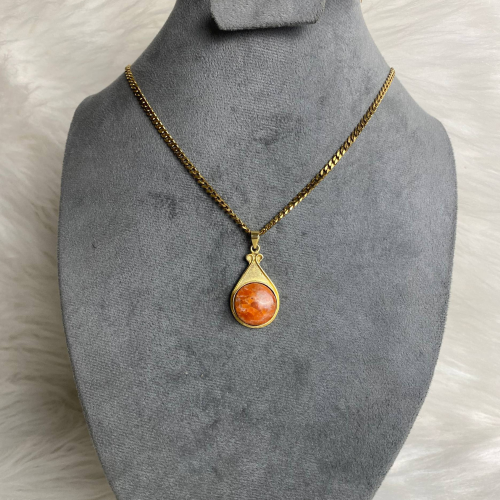 Sun stone necklace 